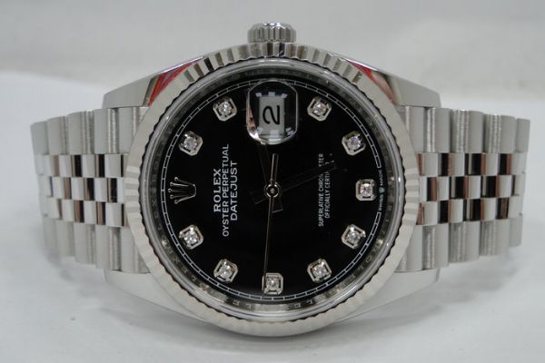 (板信當舖流當品)ROLEX 勞力士 DATEJUST 126234G 黑面36mm 2020保單