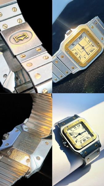 Cartier Santos 金鋼自動腕錶｜流當精品釋出